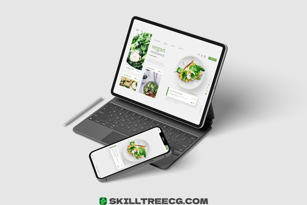 图片[3]-iPad Pro with iPhone 12 Pro Mockup（189859）-技能树